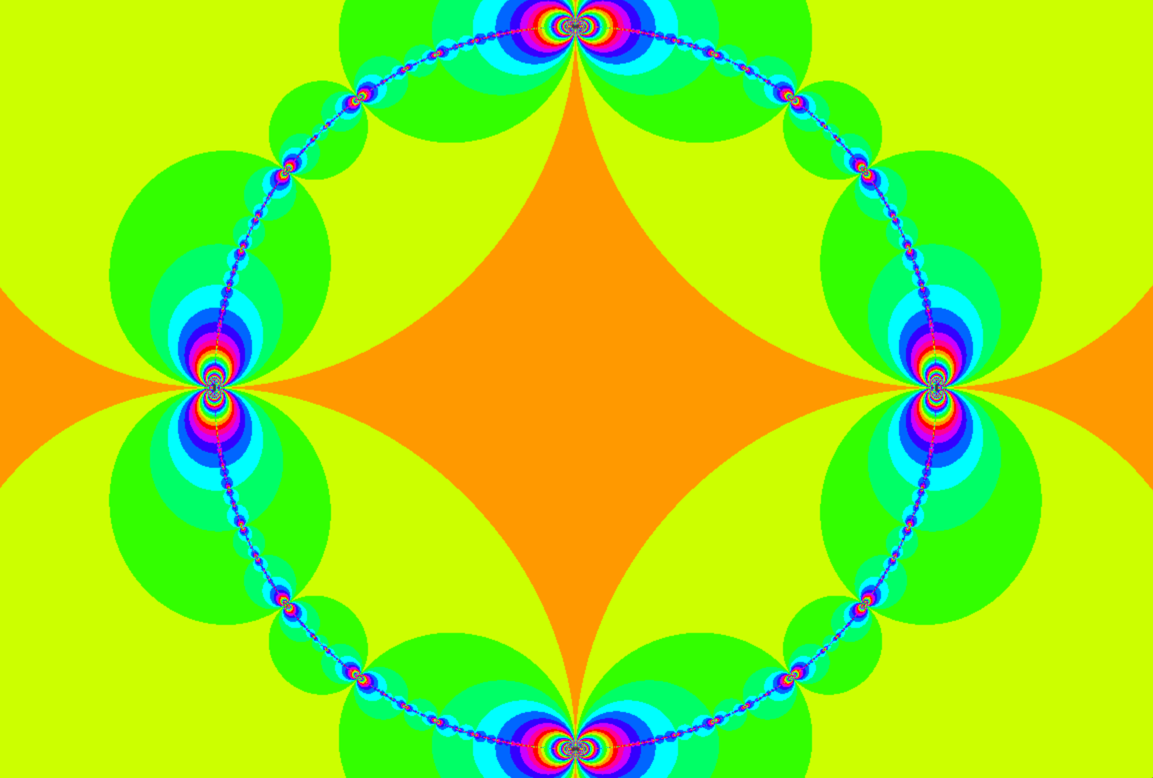 Modular necklace tiling
